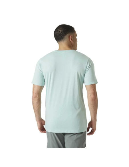 T-paita Helly Hansen TECH LOGO T-SHIRT Lagoon