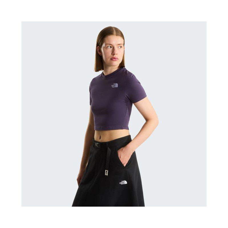 The North Face W ESSENTIAL CROPPED SLIM SS TE Endless D