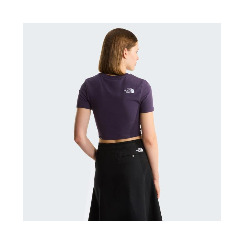 The North Face W ESSENTIAL CROPPED SLIM SS TE Endless D