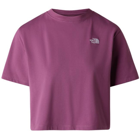 The North Face W EVOL SIMPLE DOME CROP RLX SS TEE Chrom