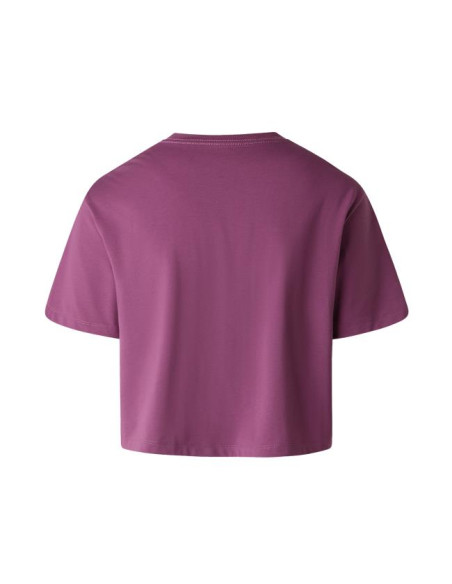 The North Face W EVOL SIMPLE DOME CROP RLX SS TEE Chrom