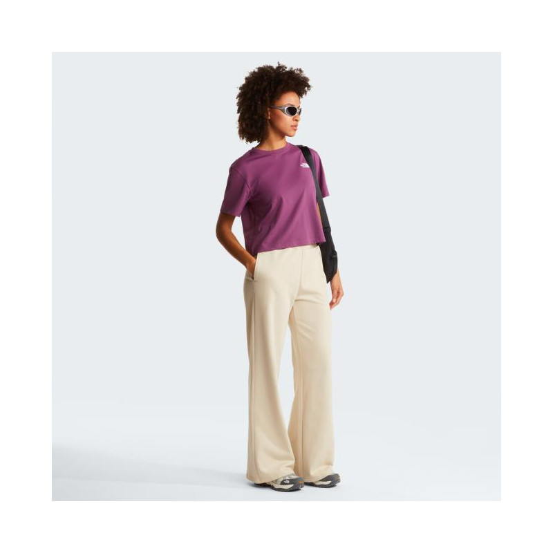 The North Face W EVOL SIMPLE DOME CROP RLX SS TEE Chrom