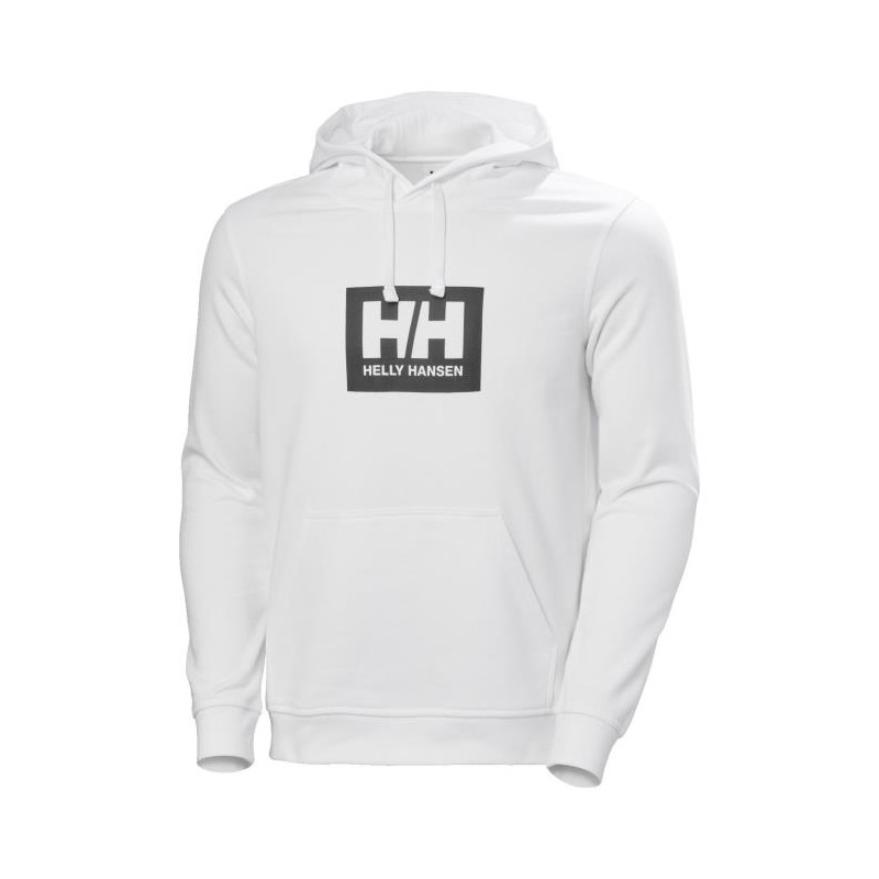Mikina Helly Hansen BOX HOODIE White