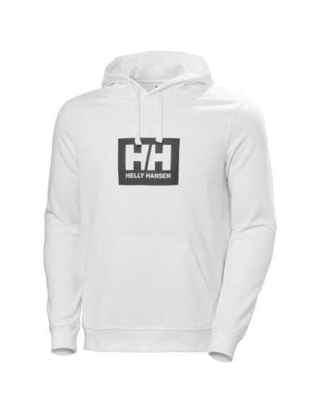 Mikina Helly Hansen BOX HOODIE White