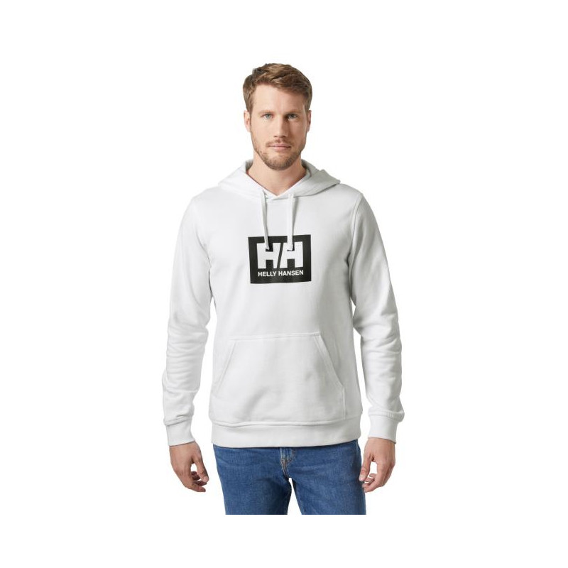 Mikina Helly Hansen BOX HOODIE White