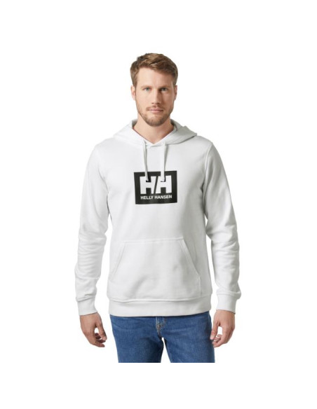 Mikina Helly Hansen BOX HOODIE White
