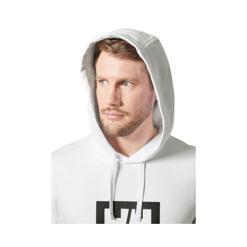 Mikina Helly Hansen BOX HOODIE White