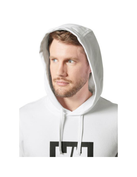 Mikina Helly Hansen BOX HOODIE White