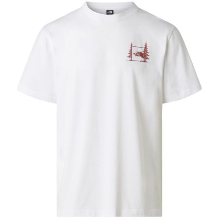 The North Face M CAMPING RELAX SS TEE-GRAPH Tnf White
