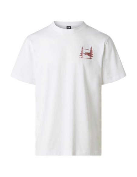 The North Face M CAMPING RELAX SS TEE-GRAPH Tnf White