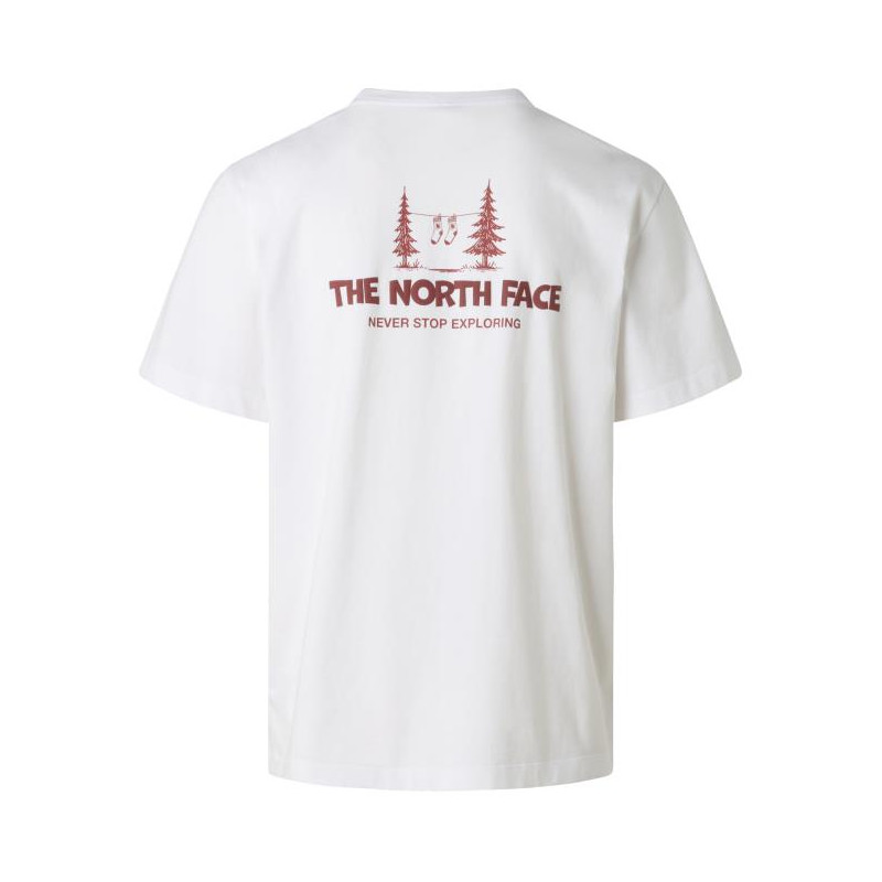 The North Face M CAMPING RELAX SS TEE-GRAPH Tnf White