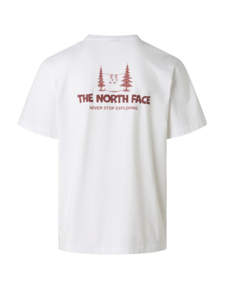 The North Face M CAMPING RELAX SS TEE-GRAPH Tnf White