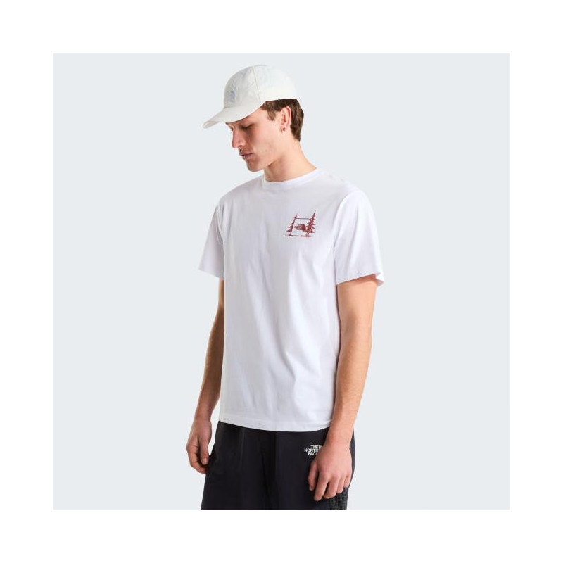 The North Face M CAMPING RELAX SS TEE-GRAPH Tnf White