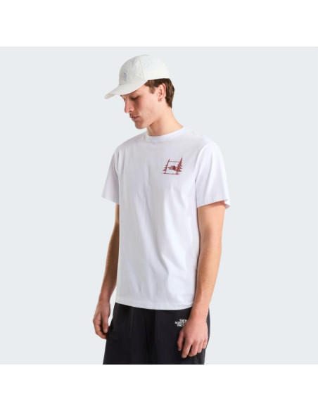The North Face M CAMPING RELAX SS TEE-GRAPH Tnf White