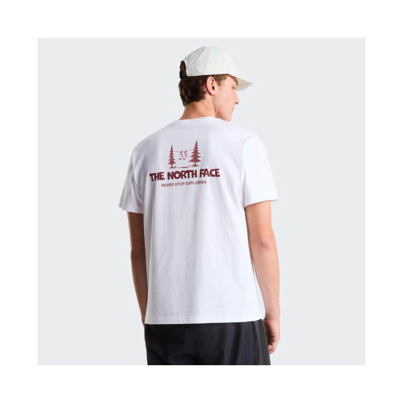 The North Face M CAMPING RELAX SS TEE-GRAPH Tnf White