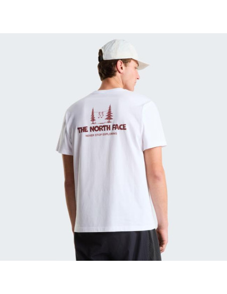 The North Face M CAMPING RELAX SS TEE-GRAPH Tnf White