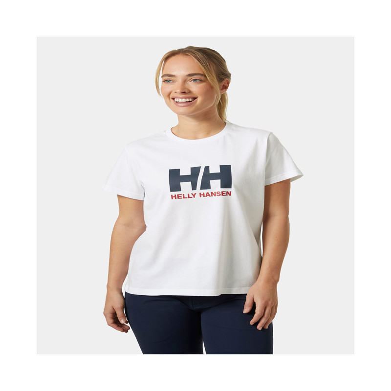 Póló Helly Hansen HH LOGO T-SHIRT 3.0 White
