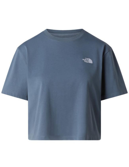The North Face W EVOL SIMPLE DOME CROP RLX SS TEE Grani