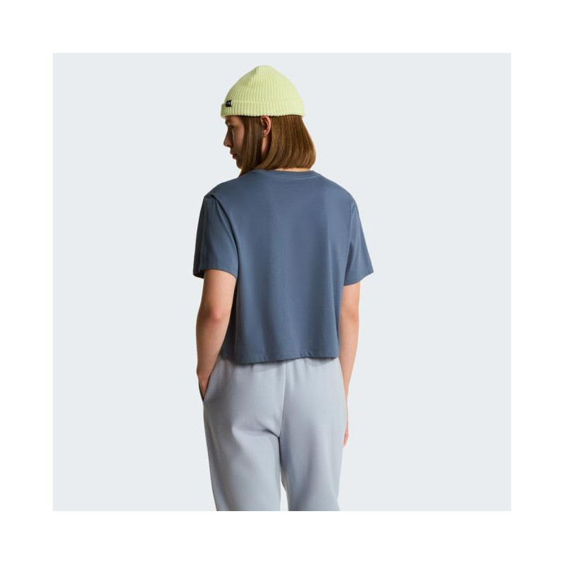 The North Face W EVOL SIMPLE DOME CROP RLX SS TEE Grani
