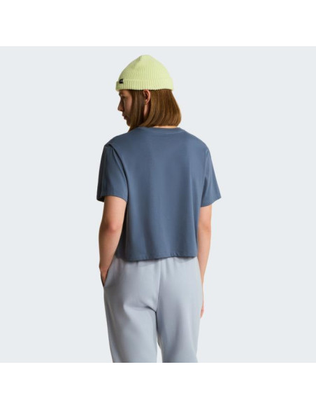 The North Face W EVOL SIMPLE DOME CROP RLX SS TEE Grani