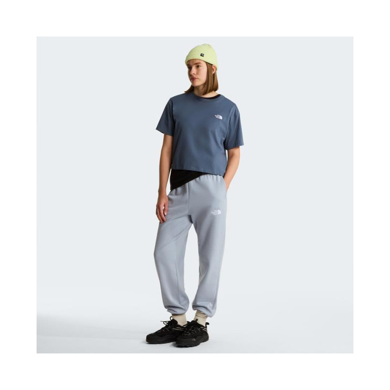 The North Face W EVOL SIMPLE DOME CROP RLX SS TEE Grani