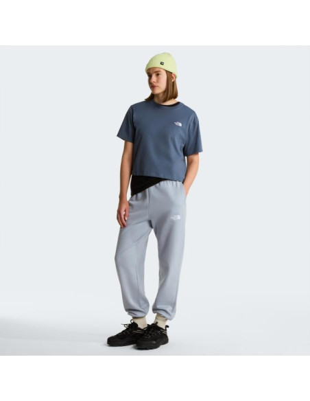 The North Face W EVOL SIMPLE DOME CROP RLX SS TEE Grani
