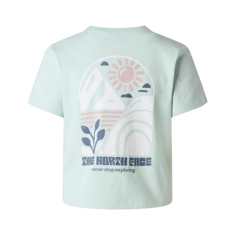 The North Face W SUN REGULAR SS CUTIE TEE-GRA Opal Fros