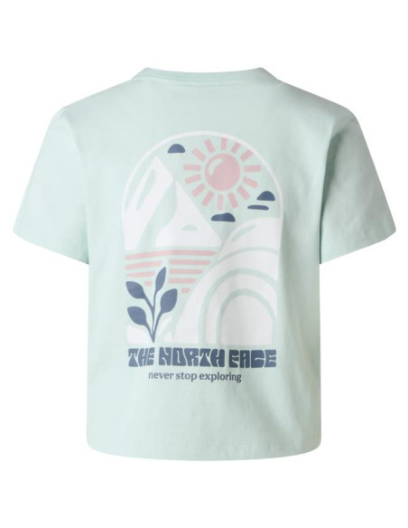 The North Face W SUN REGULAR SS CUTIE TEE-GRA Opal Fros