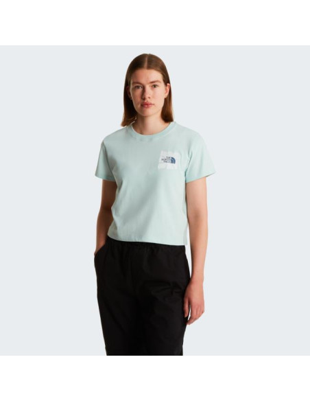 The North Face W SUN REGULAR SS CUTIE TEE-GRA Opal Fros