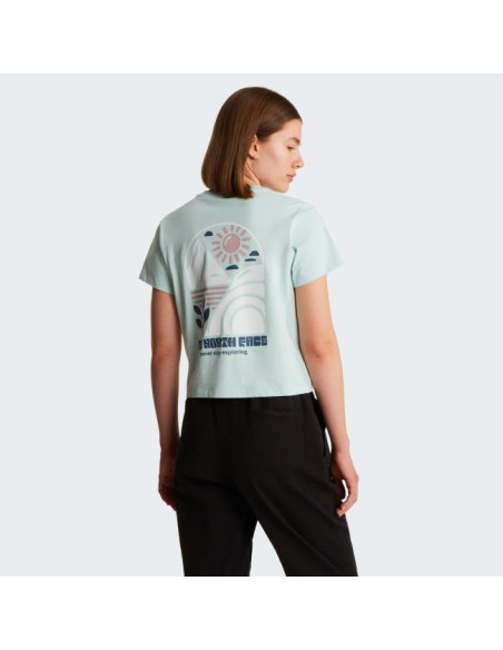 The North Face W SUN REGULAR SS CUTIE TEE-GRA Opal Fros