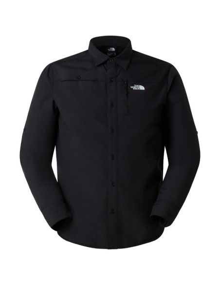 Paita The North Face SEQUOIA LS SHIRT Tnf Black