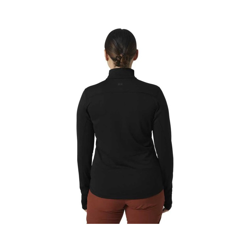 Mikina Helly Hansen W LIFA TECH LITE 1/2 ZIP Black