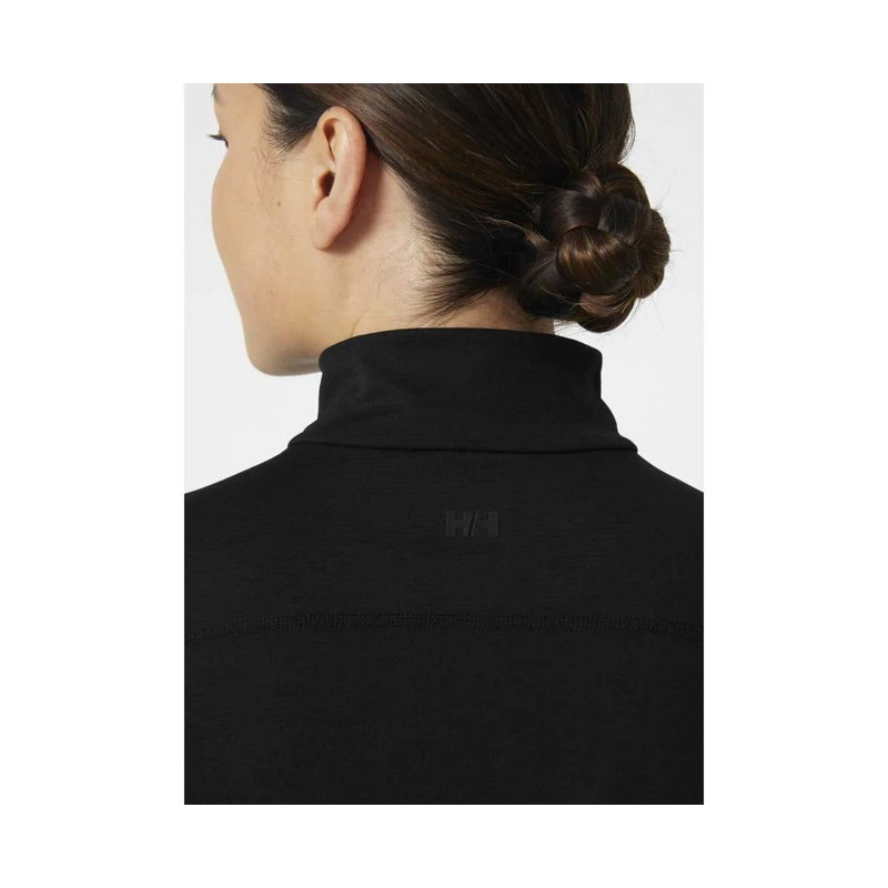 Camisola com capuz Helly Hansen W LIFA TECH LITE 1/2 ZIP Black