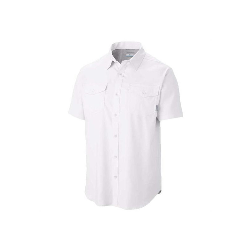Columbia UTILIZER II SOLID S/S SHIRT White