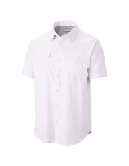 Columbia UTILIZER II SOLID S/S SHIRT White