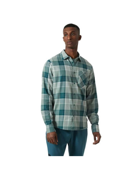 Chemise Helly Hansen AKER FLANNEL LS SHIRT Dark Creek Cascade