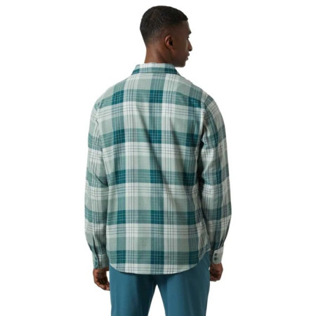 Hemd Helly Hansen AKER FLANNEL LS SHIRT Dark Creek Cascade 2