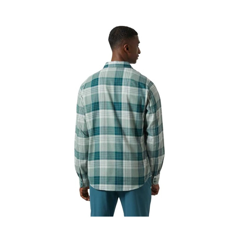 Hemd Helly Hansen AKER FLANNEL LS SHIRT Dark Creek Cascade