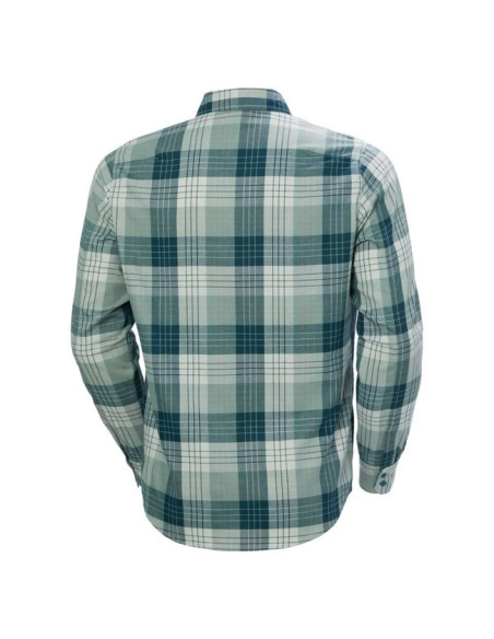 Chemise Helly Hansen AKER FLANNEL LS SHIRT Dark Creek Cascade