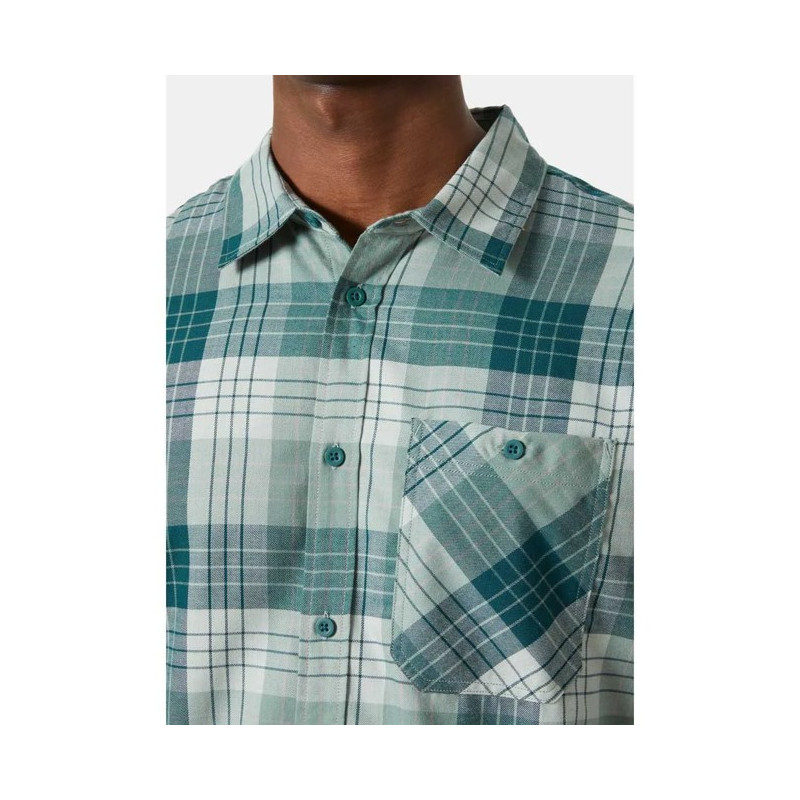 Overhemd Helly Hansen AKER FLANNEL LS SHIRT Dark Creek Cascade