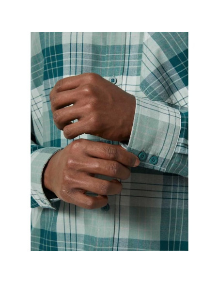 Marškiniai Helly Hansen AKER FLANNEL LS SHIRT Dark Creek Cascade