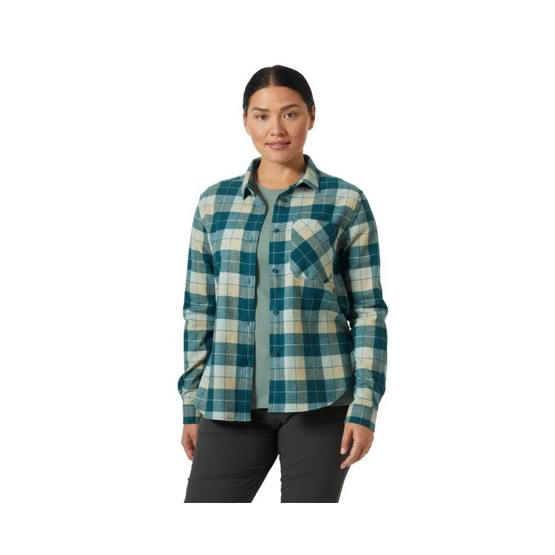 Camicia Helly Hansen LOKKA ORGANIC FLANNEL LS SHT Dark Cree