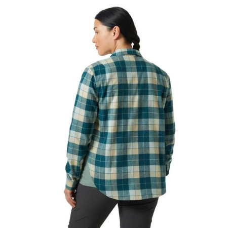 Srajca Helly Hansen LOKKA ORGANIC FLANNEL LS SHT Dark Cree 2