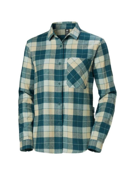 Overhemd Helly Hansen LOKKA ORGANIC FLANNEL LS SHT Dark Cree
