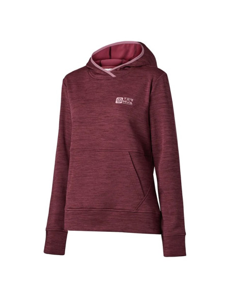 Sudadera Ternua TOSLOW HOODY W Ruby Wine