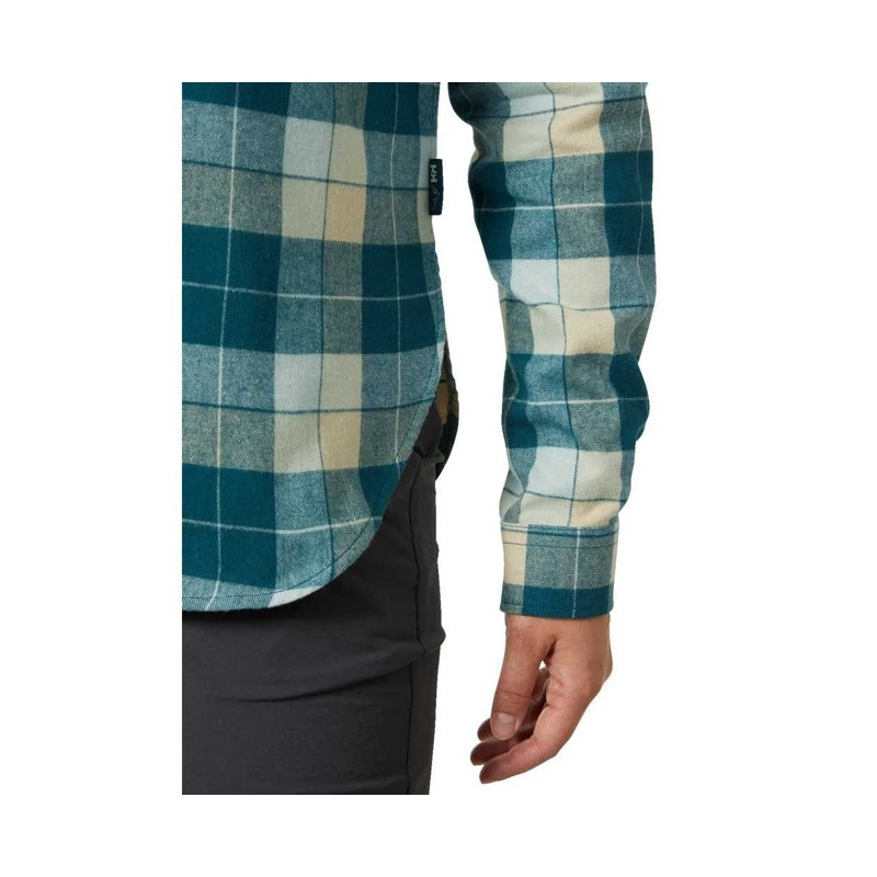 Overhemd Helly Hansen LOKKA ORGANIC FLANNEL LS SHT Dark Cree