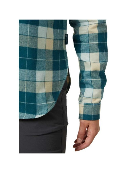 Srajca Helly Hansen LOKKA ORGANIC FLANNEL LS SHT Dark Cree
