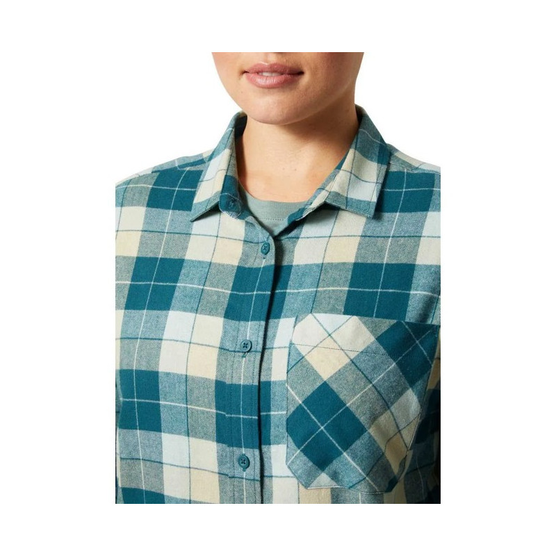 Hemd Helly Hansen LOKKA ORGANIC FLANNEL LS SHT Dark Cree
