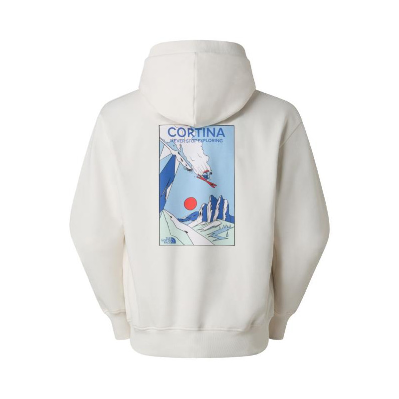 The North Face U MOUNTAIN CELEBRATION RELAX HO-GRAP Whi