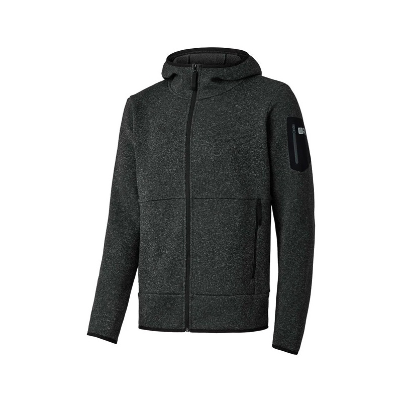 Fleece Ternua INNU LOW IMPACT HOODY M Whales Grey